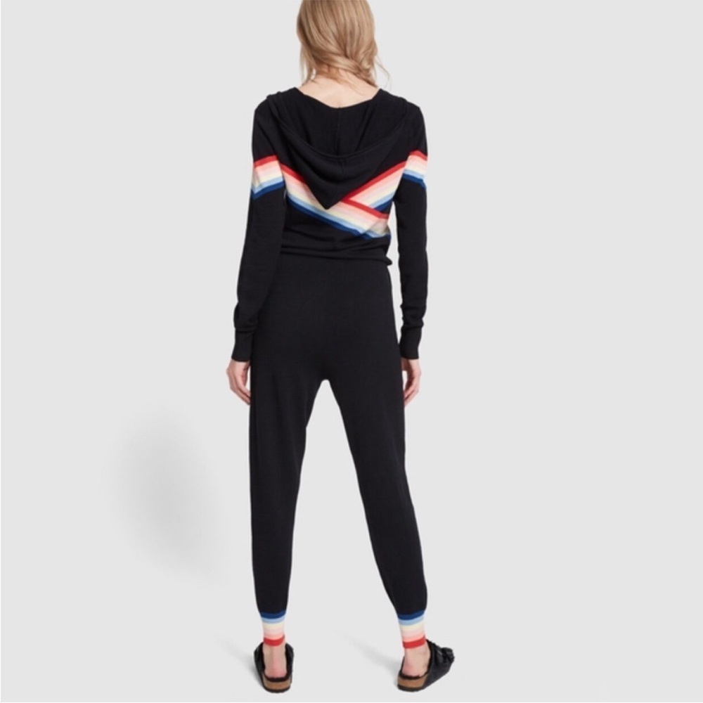 Madeleine Thompson x Spiritual Gangster Black Hoody Jumpsuit - Picture 2 of 6